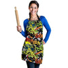 Abstract Graffiti Drips Print Women's Apron-grizzshop