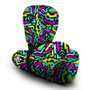 Abstract Graffiti Geometric Boxing Gloves-grizzshop