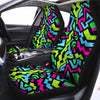 Abstract Graffiti Geometric Car Seat Covers-grizzshop