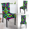 Abstract Graffiti Geometric Chair Cover-grizzshop