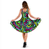 Abstract Graffiti Geometric Dress-grizzshop