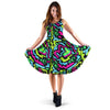 Abstract Graffiti Geometric Dress-grizzshop