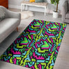 Abstract Graffiti Geometric Floor Mat-grizzshop