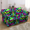 Abstract Graffiti Geometric Loveseat Cover-grizzshop