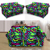 Abstract Graffiti Geometric Loveseat Cover-grizzshop