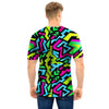 Abstract Graffiti Geometric Men T Shirt-grizzshop