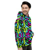 Abstract Graffiti Geometric Men's Hoodie-grizzshop