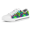 Abstract Graffiti Geometric Men's Low Top Shoes-grizzshop