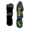 Abstract Graffiti Geometric Muay Thai Shin Guard-grizzshop