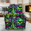 Abstract Graffiti Geometric Recliner Cover-grizzshop