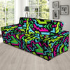 Abstract Graffiti Geometric Sofa Cover-grizzshop
