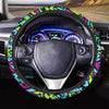 Abstract Graffiti Geometric Steering Wheel Cover-grizzshop
