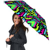 Abstract Graffiti Geometric Umbrella-grizzshop