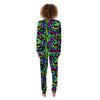 Abstract Graffiti Geometric Women's Pajamas-grizzshop