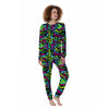 Abstract Graffiti Geometric Women's Pajamas-grizzshop