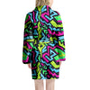 Abstract Graffiti Geometric Women's Robe-grizzshop