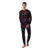 Abstract Graffiti Girlish Spray Paint Print Pattern Men's Pajamas-grizzshop