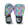 Abstract Graffiti Hand Drawing Neon Retro Print Pattern Boxing Gloves-grizzshop