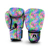 Abstract Graffiti Hand Drawing Neon Retro Print Pattern Boxing Gloves-grizzshop