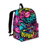 Abstract Graffiti Hiphop Lip Backpack-grizzshop