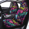 Abstract Graffiti Hiphop Lip Car Seat Covers-grizzshop