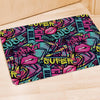 Abstract Graffiti Hiphop Lip Door Mat-grizzshop