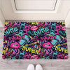 Abstract Graffiti Hiphop Lip Door Mat-grizzshop