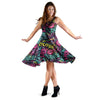 Abstract Graffiti Hiphop Lip Dress-grizzshop