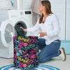 Abstract Graffiti Hiphop Lip Laundry Basket-grizzshop