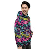 Abstract Graffiti Hiphop Lip Men's Hoodie-grizzshop