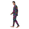 Abstract Graffiti Hiphop Lip Men's Pajamas-grizzshop