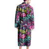 Abstract Graffiti Hiphop Lip Men's Robe-grizzshop