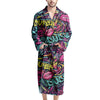 Abstract Graffiti Hiphop Lip Men's Robe-grizzshop