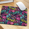 Abstract Graffiti Hiphop Lip Mouse Pad-grizzshop