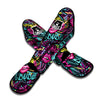 Abstract Graffiti Hiphop Lip Muay Thai Shin Guard-grizzshop