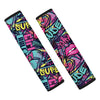 Abstract Graffiti Hiphop Lip Seat Belt Cover-grizzshop