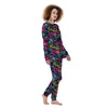 Abstract Graffiti Hiphop Lip Women's Pajamas-grizzshop