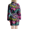 Abstract Graffiti Hiphop Lip Women's Robe-grizzshop