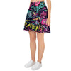 Abstract Graffiti Hiphop Lip Women's Skirt-grizzshop