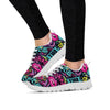 Abstract Graffiti Hiphop Lip Women's Sneakers-grizzshop