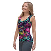 Abstract Graffiti Hiphop Lip Women's Tank Top-grizzshop