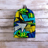 Abstract Graffiti Print Backpack-grizzshop