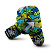 Abstract Graffiti Print Boxing Gloves-grizzshop