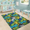 Abstract Graffiti Print Floor Mat-grizzshop