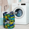 Abstract Graffiti Print Laundry Basket-grizzshop