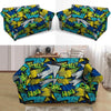 Abstract Graffiti Print Loveseat Cover-grizzshop