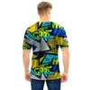 Abstract Graffiti Print Men T Shirt-grizzshop