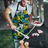 Abstract Graffiti Print Men's Apron-grizzshop