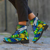 Abstract Graffiti Print Men's Boots-grizzshop