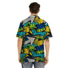 Abstract Graffiti Print Men’s Hawaiian Shirt-grizzshop